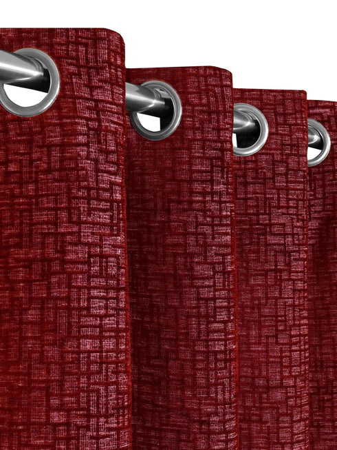 TIC-TAC Chenille Jacquard Curtains