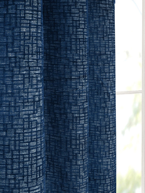 TIC-TAC Chenille Jacquard Curtains
