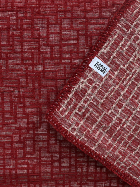 TIC-TAC Velvet Cotton Sofa Throw-Cover