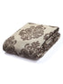 Medallion Polyester Cotton Sofa Throw Cover | Floral Emboss Design – Set 1