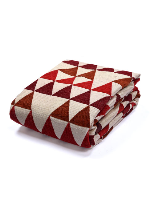 HILL Polyester Cotton Sofa Throw-Cover