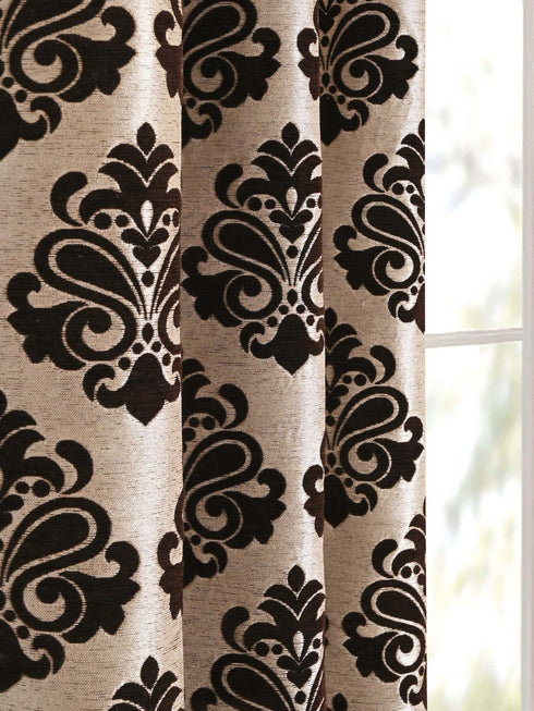 MEDALLION Chenille Jacquard Curtains