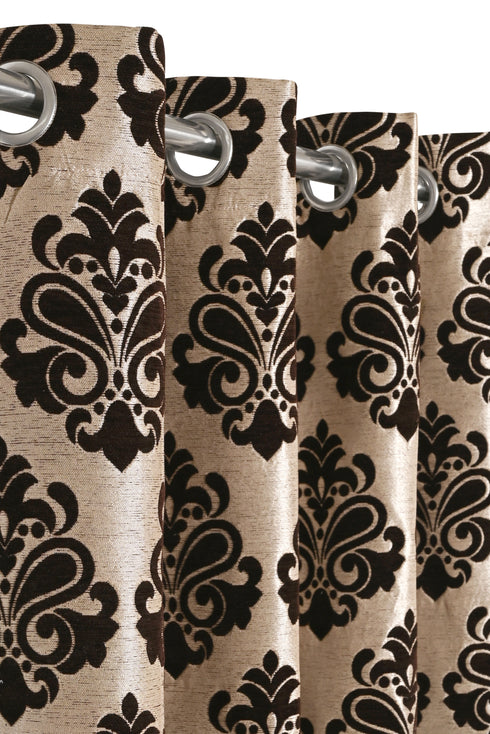 MEDALLION Chenille Jacquard Curtains