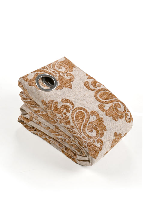 MEDALLION Chenille Jacquard Curtains