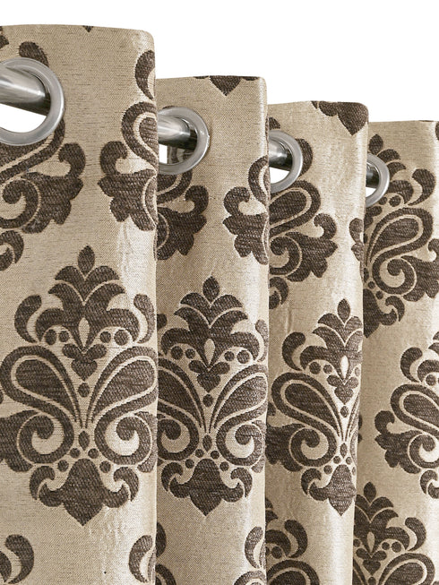 MEDALLION Chenille Jacquard Curtains