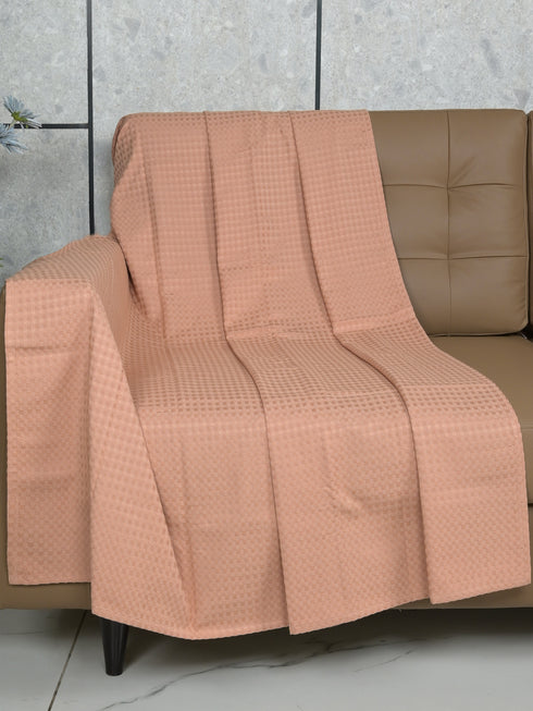 WAFFLE Cotton Sofa Throw-Cover