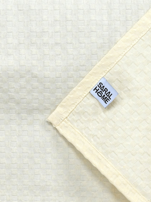WAFFLE Cotton Sofa Throw-Cover