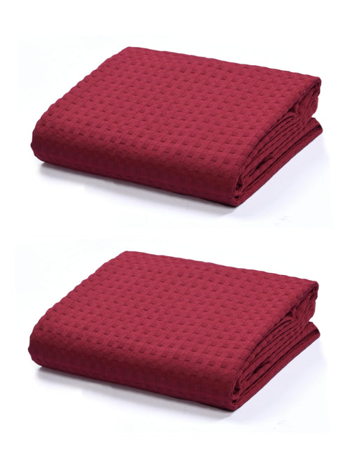 WAFFLE Cotton Sofa Throw-Cover