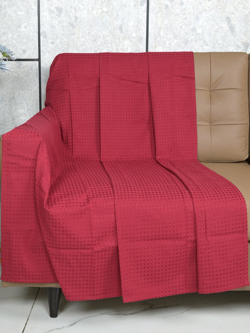WAFFLE Cotton Sofa Throw-Cover