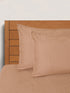 Beige cotton bedsheets