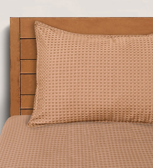 WAFFLE Cotton Bed Cover-Sheet