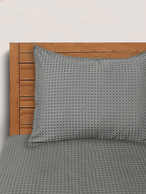 WAFFLE Cotton Bed Cover-Sheet