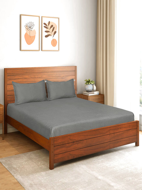 Grey cotton bedsheets