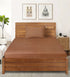 Waffle Weave Cotton Bed Cover with Pillow Covers
