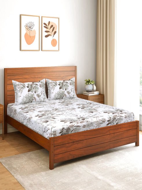 Cotton bedsheets with pillow covers