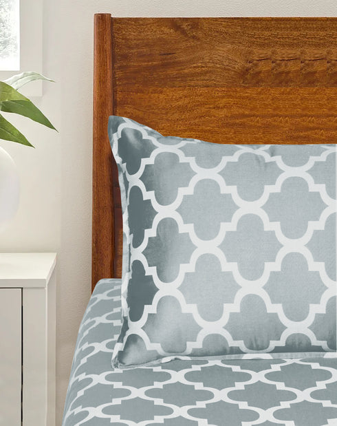 Cotton bedsheets with pillow covers