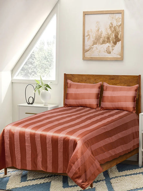 Cotton bedsheets with pillow covers