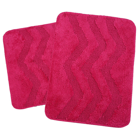 Anti Slip Bathmat Set with Contour | 45x60 & 45x50 cm | B1G1 Offer