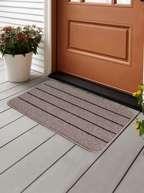 LOOP STRIPE Anti-Slip Door Mat | Set of 2