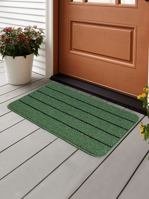 LOOP STRIPE Anti-Slip Door Mat | Set of 2
