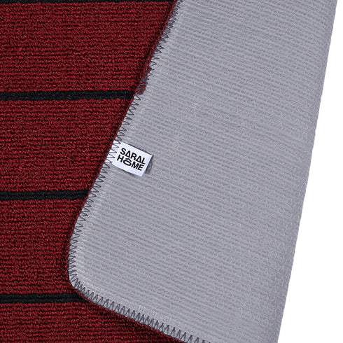 LOOP STRIPE Anti-Slip Door Mat | Set of 2