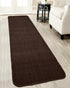 Solid Plain Floor Runner | Soft, Durable & Washable | Ideal for Hallway or Bedside Use