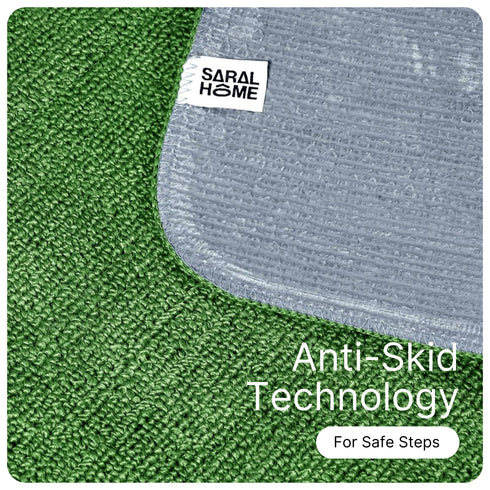 Solid Plain Floor Runner | Soft, Durable & Washable | Ideal for Hallway or Bedside Use