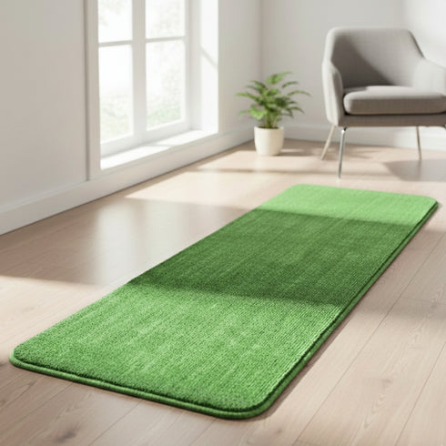 Solid Plain Floor Runner | Soft, Durable & Washable | Ideal for Hallway or Bedside Use