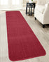Solid Plain Floor Runner | Soft, Durable & Washable | Ideal for Hallway or Bedside Use
