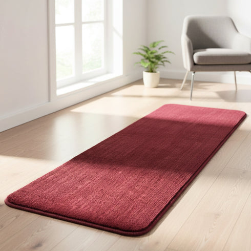Solid Plain Floor Runner | Soft, Durable & Washable | Ideal for Hallway or Bedside Use