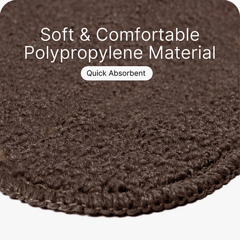 Solid Plain Floor Runner | Soft, Durable & Washable | Ideal for Hallway or Bedside Use