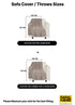 TIC-TAC Velvet Cotton Sofa Throw-Cover