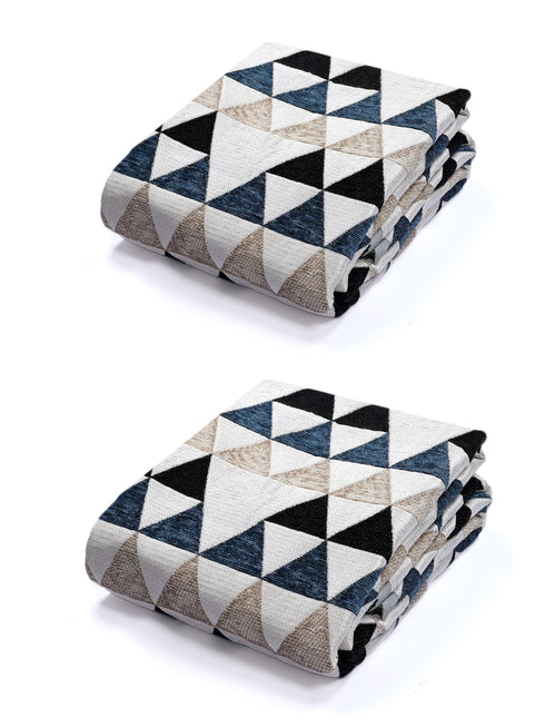 HILL Polyester Cotton Sofa Throw-Cover