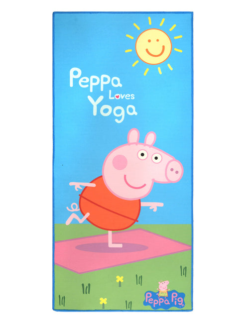 GIFT BOX | Peppa-Pig Printed Yoga Mat 70x170CM | Microfiber Yoga Mat | For Gift & Daily Use