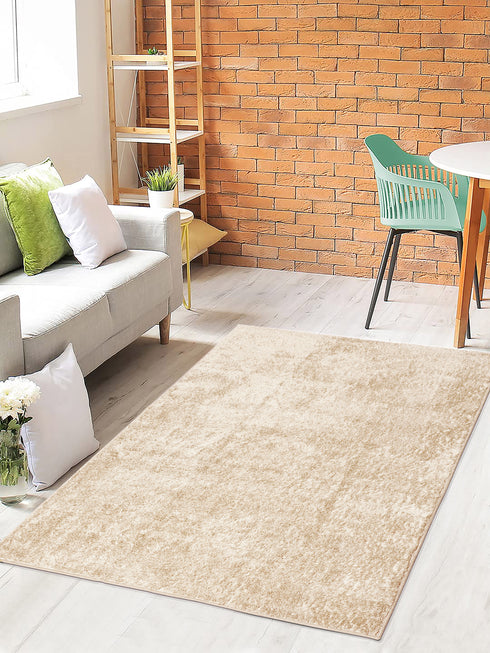 Flora Glossy Yarn Medium Pile Carpet – Dual-Tone Shine & Soft Texture