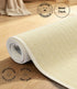 Plain Solid Cotton Anti-Slip Yoga Mat | Polyester Backing | Cushion Comfort