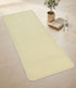 Plain Solid Cotton Anti-Slip Yoga Mat | Polyester Backing | Cushion Comfort