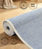 Plain Solid Cotton Anti-Slip Yoga Mat | Polyester Backing | Cushion Comfort