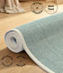 Plain Solid Cotton Anti-Slip Yoga Mat | Polyester Backing | Cushion Comfort