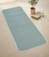 Plain Solid Cotton Anti-Slip Yoga Mat | Polyester Backing | Cushion Comfort