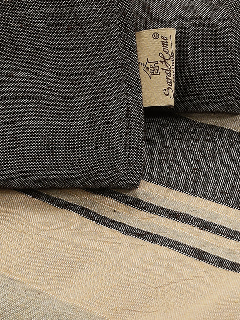 Joy Handwoven Cotton Bed Cover Set – Light Textured Finish | Vibrant Look