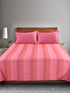 GIFT BOX | JOY Pink Bedsheet-2 Pillow Covers | Cotton Bedsheet-Cover | For Gift & Daily Use