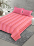 GIFT BOX | JOY Pink Bedsheet-2 Pillow Covers | Cotton Bedsheet-Cover | For Gift & Daily Use