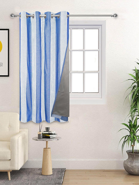 Blue / BLACKOUT - 1 Pc / 4x5 Feet