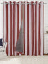 Maroon / BLACKOUT - 1 Pc / 4x7 Feet