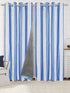 Blue / BLACKOUT - 1 Pc / 4x9 Feet