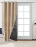 Beige / BLACKOUT - 1 Pc / 4x9 Ft