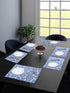 dining table mats 6 pieces waterproof