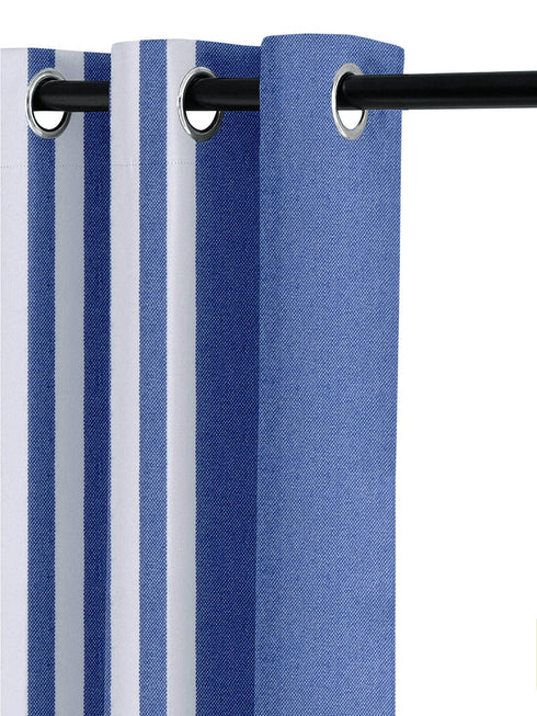 EVEN STRIPE Cotton Curtains.