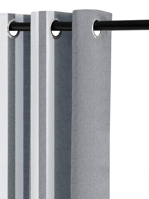 EVEN STRIPE Cotton Curtains.